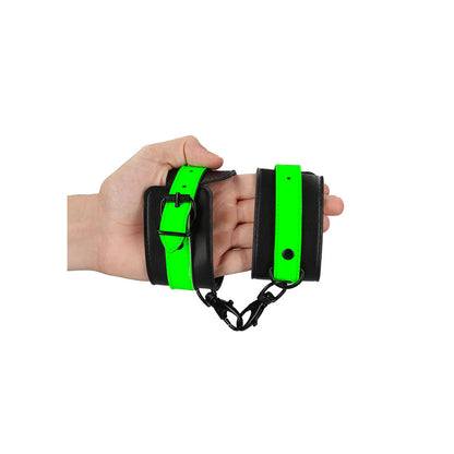 Ouch! Handcuffs Glow In The Dark | 7423522641620 | Available at EroticWarehouse.com