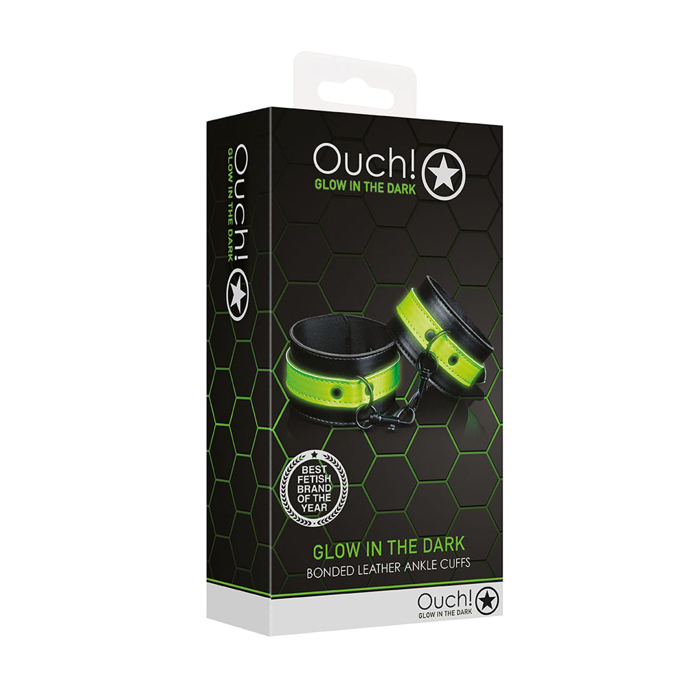 Ouch! Handcuffs Glow In The Dark | 7423522641620 | Available at EroticWarehouse.com