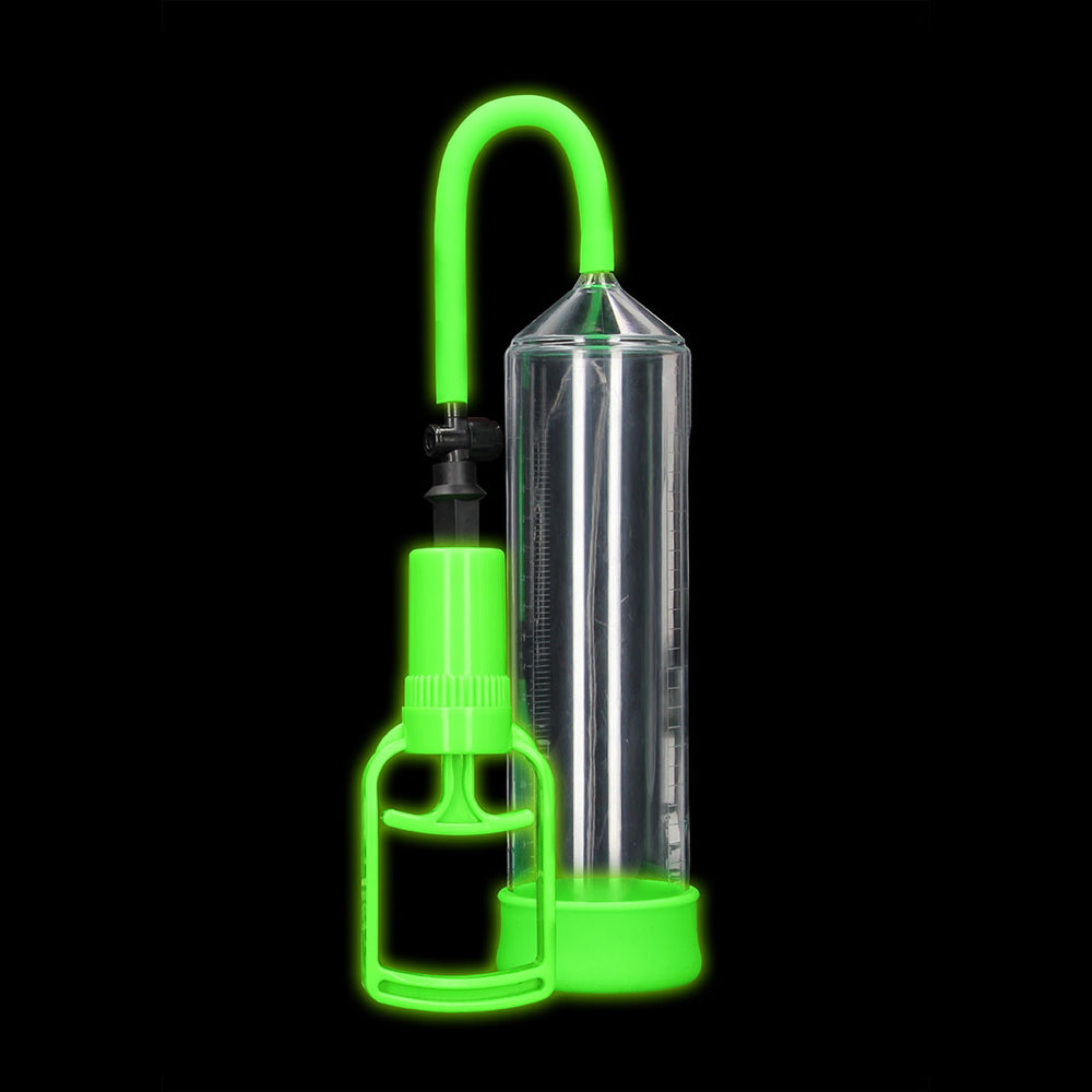 Ouch! Comfort Beginner Pump Glow In The Dark | 7423522650653 | Available at EroticWarehouse.com