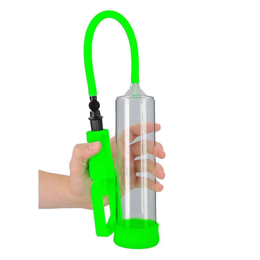 Ouch! Comfort Beginner Pump Glow In The Dark | 7423522650653 | Available at EroticWarehouse.com