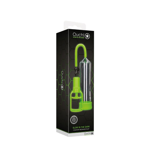 Ouch! Comfort Beginner Pump Glow In The Dark | 7423522650653 | Available at EroticWarehouse.com