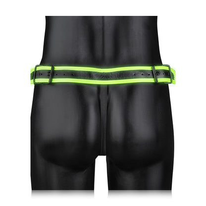 Ouch! Buckle Jock Strap Glow In The Dark L/Xl | 7423522654644 | Available at EroticWarehouse.com