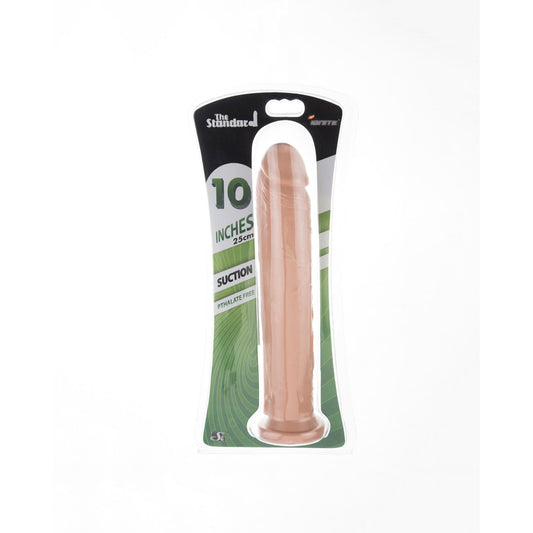 &Quot;10In Cock With Suction Flesh | 752875105082 | Available at EroticWarehouse.com