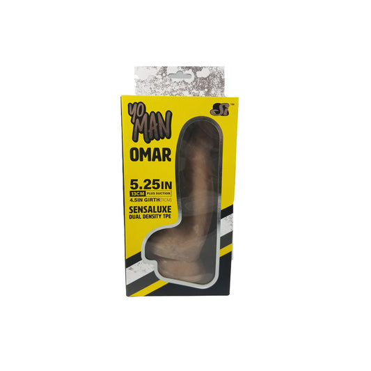 Yo Man Omar 5.25" Caramel | 752875208028 | Available at EroticWarehouse.com