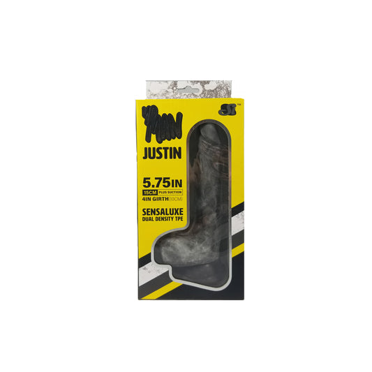 Yo Man Justin 5.75" Chocolate | 752875208035 | Available at EroticWarehouse.com
