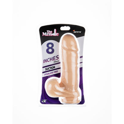 8" Thick Cock & Balls W/ Suction Cup - Flesh | 752875301101 | Available at EroticWarehouse.com