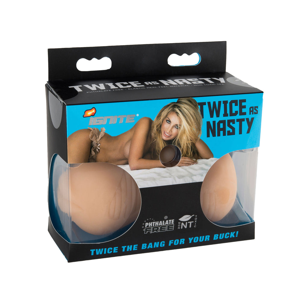 Twice As Nasty Vanilla | 752875605056 | Available at EroticWarehouse.com