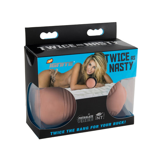 Twice As Nasty Caramel | 752875606091 | Available at EroticWarehouse.com