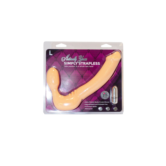 Simply Strapless Large Vanilla | 752875624200 | Available at EroticWarehouse.com