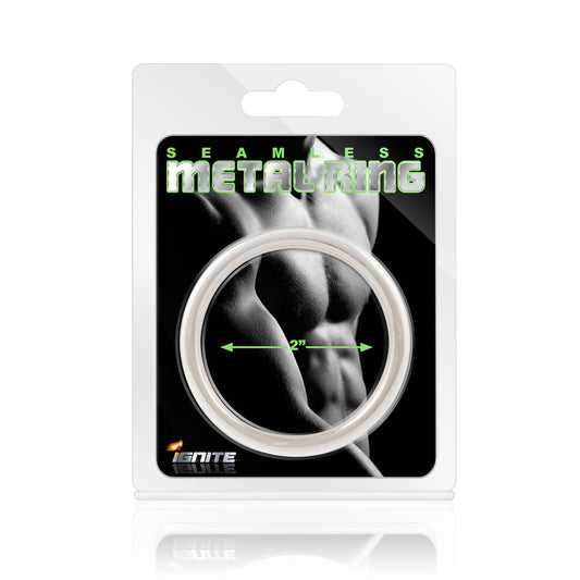 Seamless Metal Ring -2" | 752875950545 | Available at EroticWarehouse.com