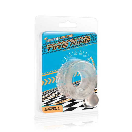 Ignite High Performance Tire Ring Small Clear | 752875951238 | Available at EroticWarehouse.com