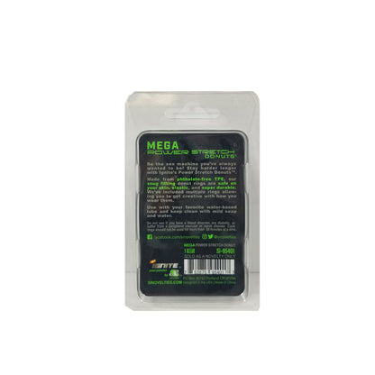 Mega Power Stretch Donut Clear | 752875954017 | Available at EroticWarehouse.com
