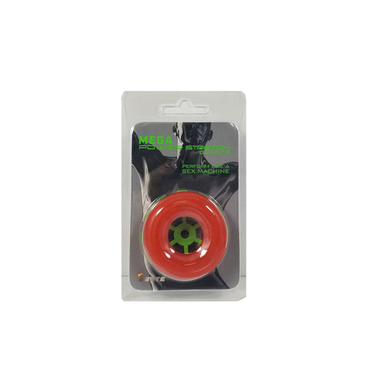 Mega Power Stretch Donut Red | 752875954024 | Available at EroticWarehouse.com