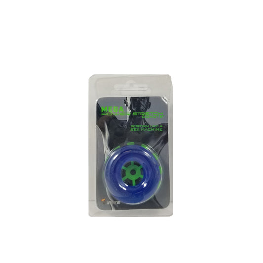 Mega Power Stretch Donut Blue | 752875954031 | Available at EroticWarehouse.com