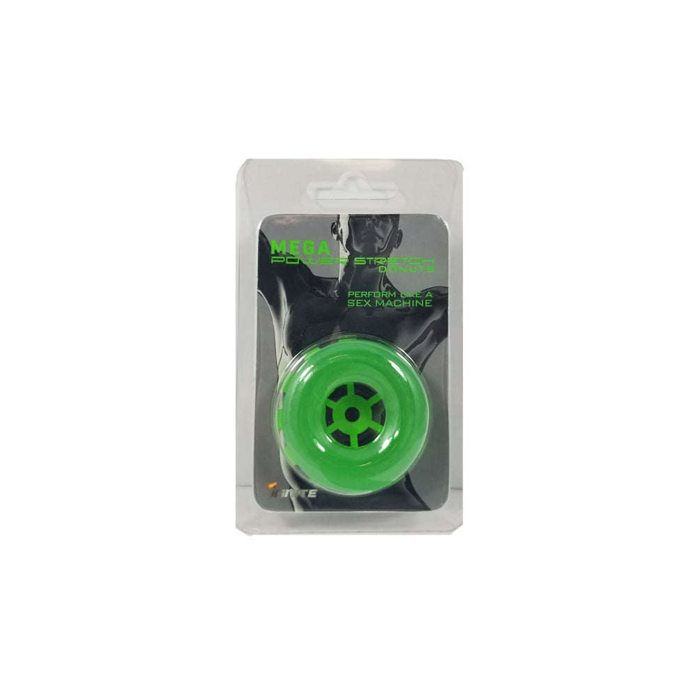 Mega Power Stretch Donut Green | 752875954055 | Available at EroticWarehouse.com