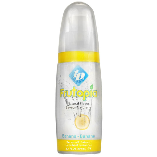 ID Frutopia 3.4 oz. Banana | 761236900303 | Available at EroticWarehouse.com