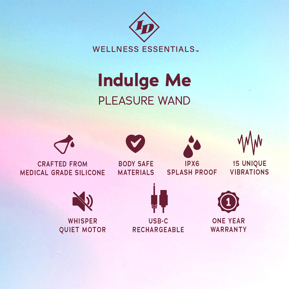 ID Indulge Me Pleasure Wand | 761236903793 | Available at EroticWarehouse.com