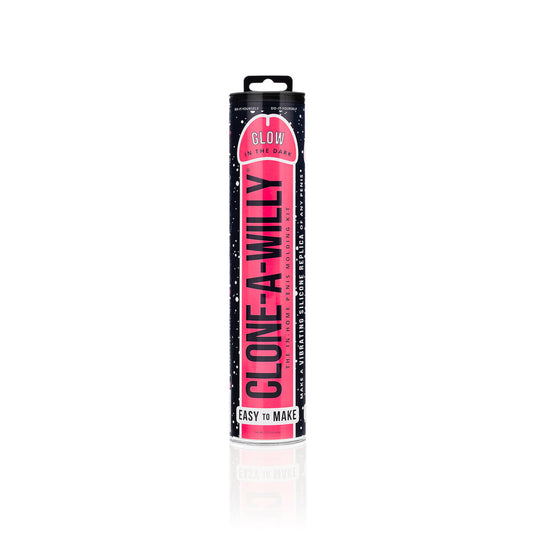 Clone A Willy Hot Pink Glow In The Dark | 763290080274 | Available at EroticWarehouse.com