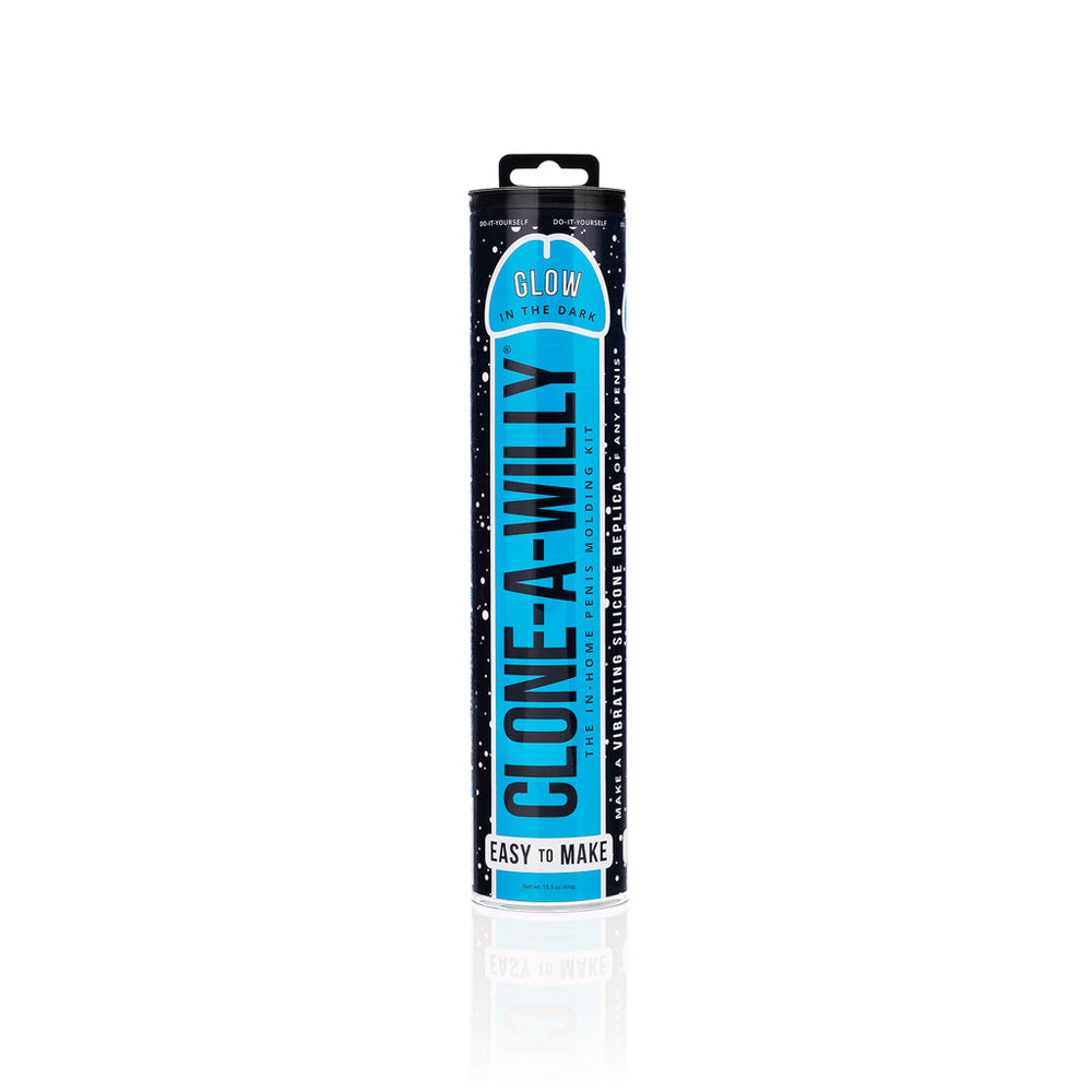 Clone A Willy Blue Glow In The Dark | 763290081936 | Available at EroticWarehouse.com