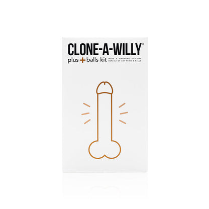 Clone-A-Willy + Balls Kit Light Skin Tone | 763290093274 | Available at EroticWarehouse.com