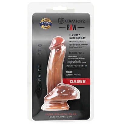 Raw Dager 5" Ultra Realistic Dildo | 7707674735353 | Available at EroticWarehouse.com