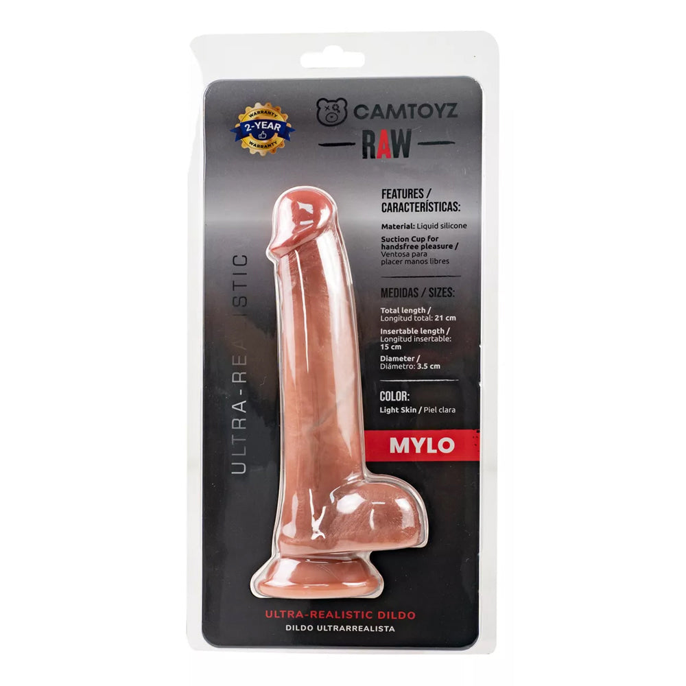 Raw Mylo 6" Ultra Realistic Dildo | 7707674736213 | Available at EroticWarehouse.com