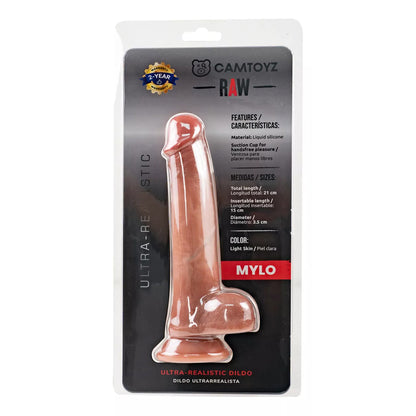 Raw Mylo 6" Ultra Realistic Dildo | 7707674736213 | Available at EroticWarehouse.com