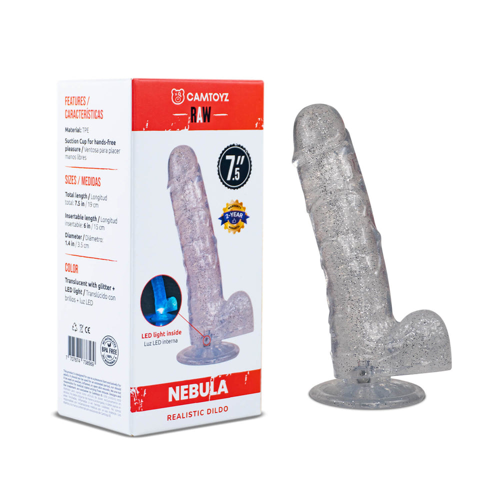Raw Nebula 7.5" Realistic Dildo | 7707674738569 | Available at EroticWarehouse.com