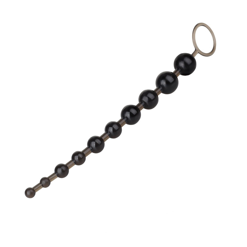 Anubis Black Pimpo Anal Beads | 7707755392918 | Available at EroticWarehouse.com