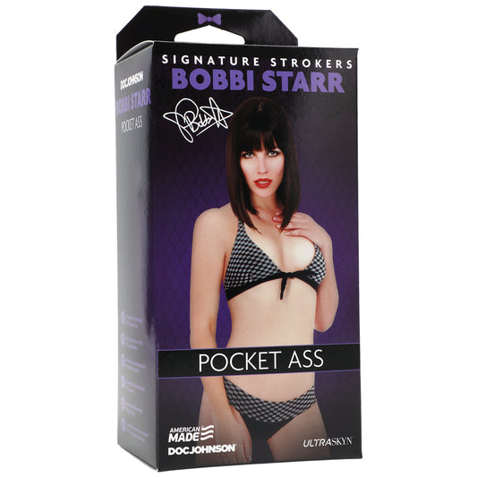 All Star Porn Stars - ULTRASKYN Pocket Pal - Bobbi Starr - Ass Vanilla | 782421000295 | Available at EroticWarehouse.com