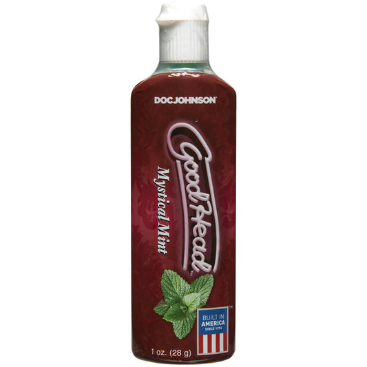 Goodhead Oral Delight Gel 1 oz. Bottle Mystical Mint | 782421001902 | Available at EroticWarehouse.com