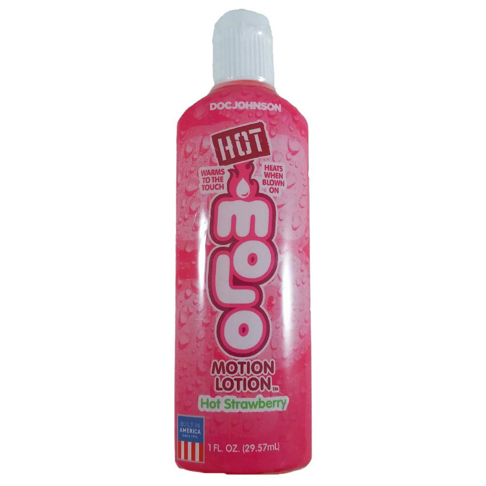 Hot Motion Lotion Hot Strawberry | 782421001988 | Available at EroticWarehouse.com