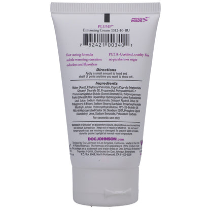 Plump - Enhancing Cream For Men | 782421003395 | Available at EroticWarehouse.com