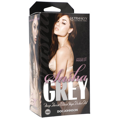Signature Strokers Sasha Grey - ULTRASKYN Deep Throat Pocket Pal Vanilla | 782421006846 | Available at EroticWarehouse.com