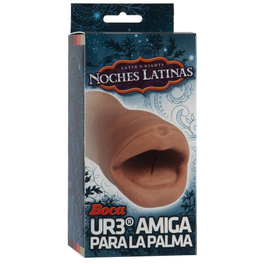 Noches Latinas - ULTRASKYN Amiga Para La Palma - Boca Caramel | 782421007553 | Available at EroticWarehouse.com
