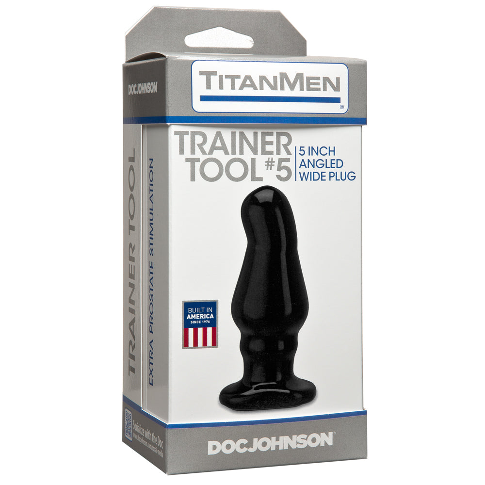 Titanmen - Trainer Tool #5 Black | 782421014209 | Available at EroticWarehouse.com