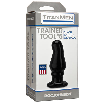 Titanmen - Trainer Tool #5 Black | 782421014209 | Available at EroticWarehouse.com