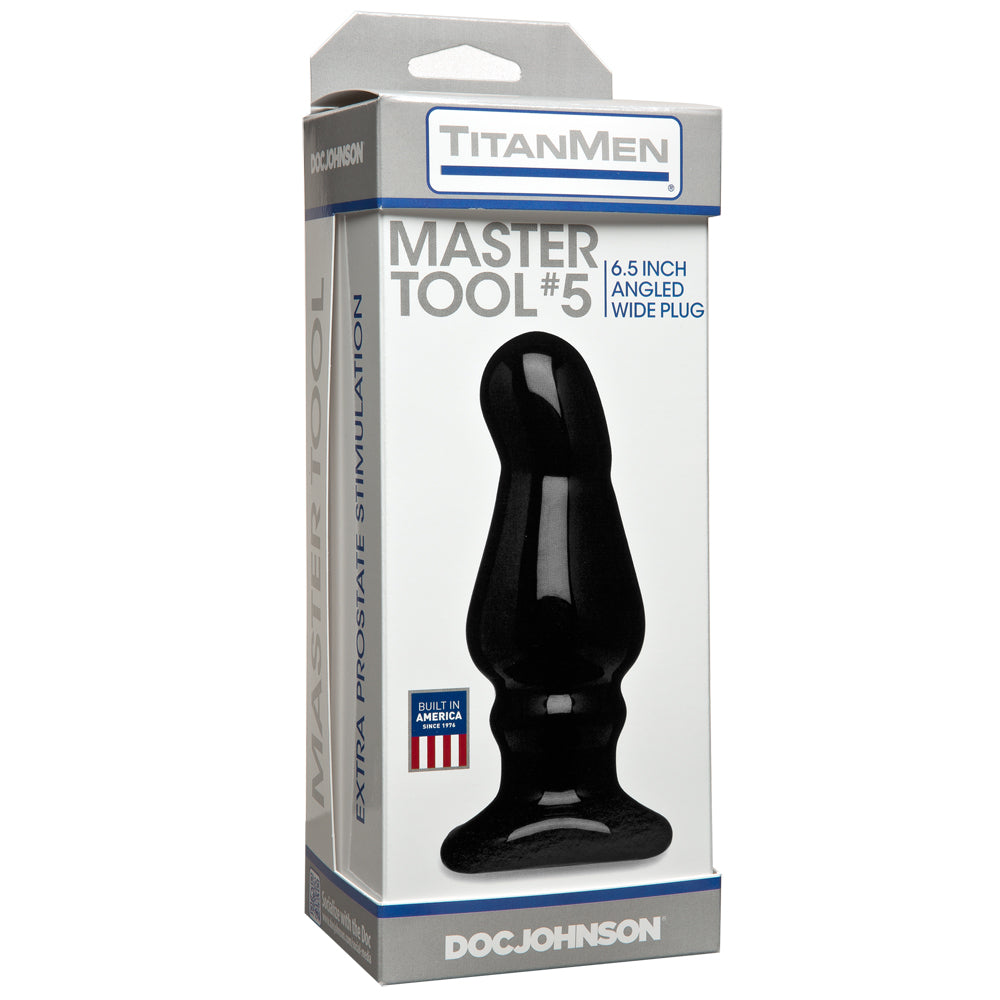 Titanmen - Master Tool #5 Black | 782421014216 | Available at EroticWarehouse.com