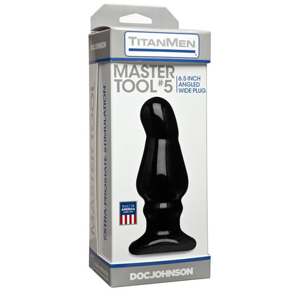 Titanmen - Master Tool #5 Black | 782421014216 | Available at EroticWarehouse.com
