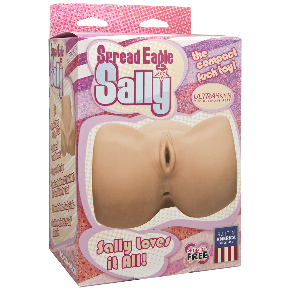 Spread Eagle Sally - ULTRASKYN Masturbator Vanilla | 782421015015 | Available at EroticWarehouse.com