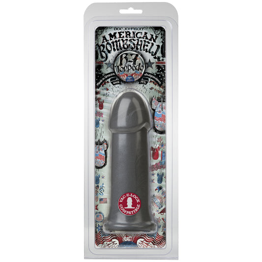 American Bombshell - B-7 Torpedo Gun Metal | 782421017491 | Available at EroticWarehouse.com