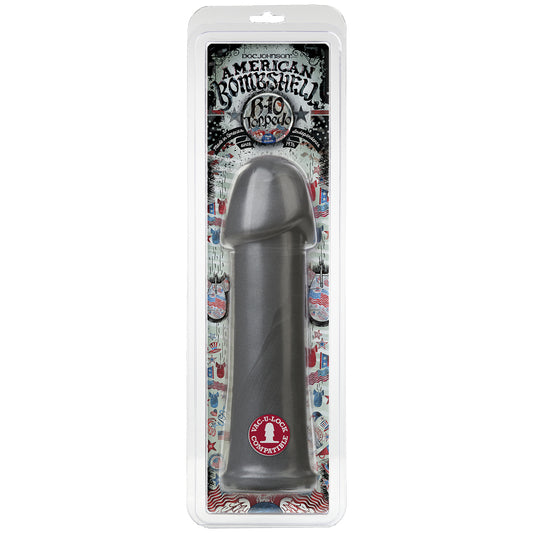 American Bombshell - B-10 Torpedo Gun Metal | 782421017507 | Available at EroticWarehouse.com