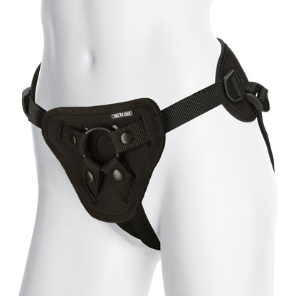 Vac-U-Lock Platinum - Corset Harness - With Plug Black | 782421018191 | Available at EroticWarehouse.com