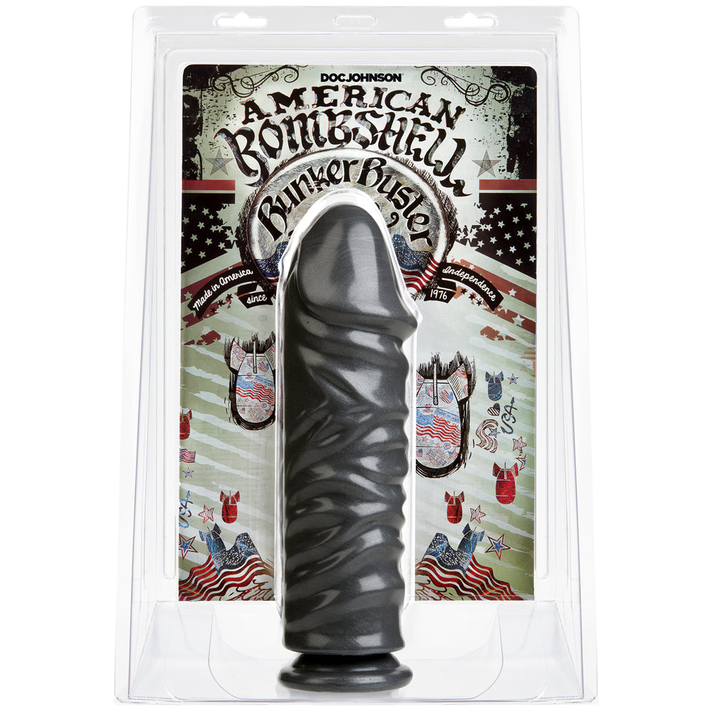 American Bombshell - Bunker Buster Gun Metal | 782421018238 | Available at EroticWarehouse.com