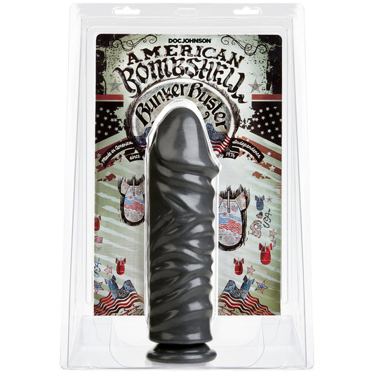 American Bombshell - Bunker Buster Gun Metal | 782421018238 | Available at EroticWarehouse.com