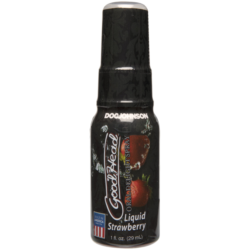 Goodhead - Oral Delight Spray - Liquid Strawberry | 782421020569 | Available at EroticWarehouse.com