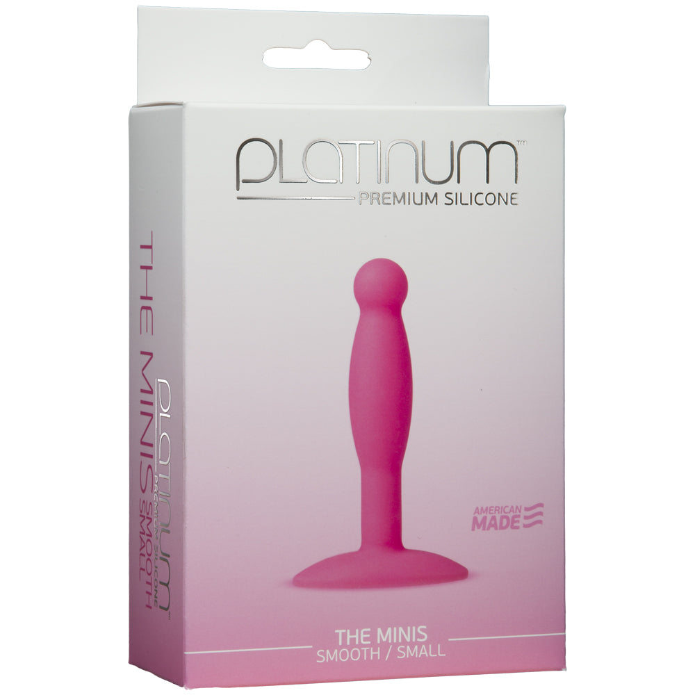 Platinum Premium Silicone - The Minis - Smooth - Small Pink | 782421020972 | Available at EroticWarehouse.com