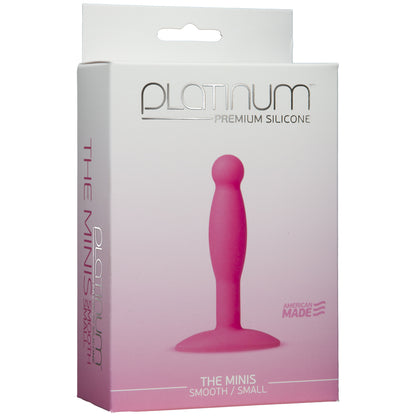 Platinum Premium Silicone - The Minis - Smooth - Small Pink | 782421020972 | Available at EroticWarehouse.com
