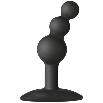Platinum Premium Silicone - The Minis - Bubble - Medium Black | 782421021023 | Available at EroticWarehouse.com