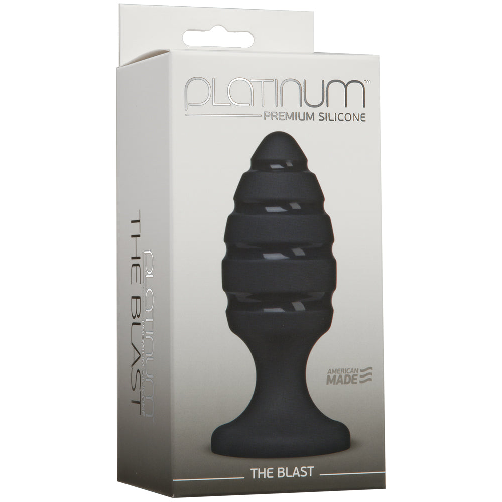 Platinum Premium Silicone The Blast Black | 782421021085 | Available at EroticWarehouse.com